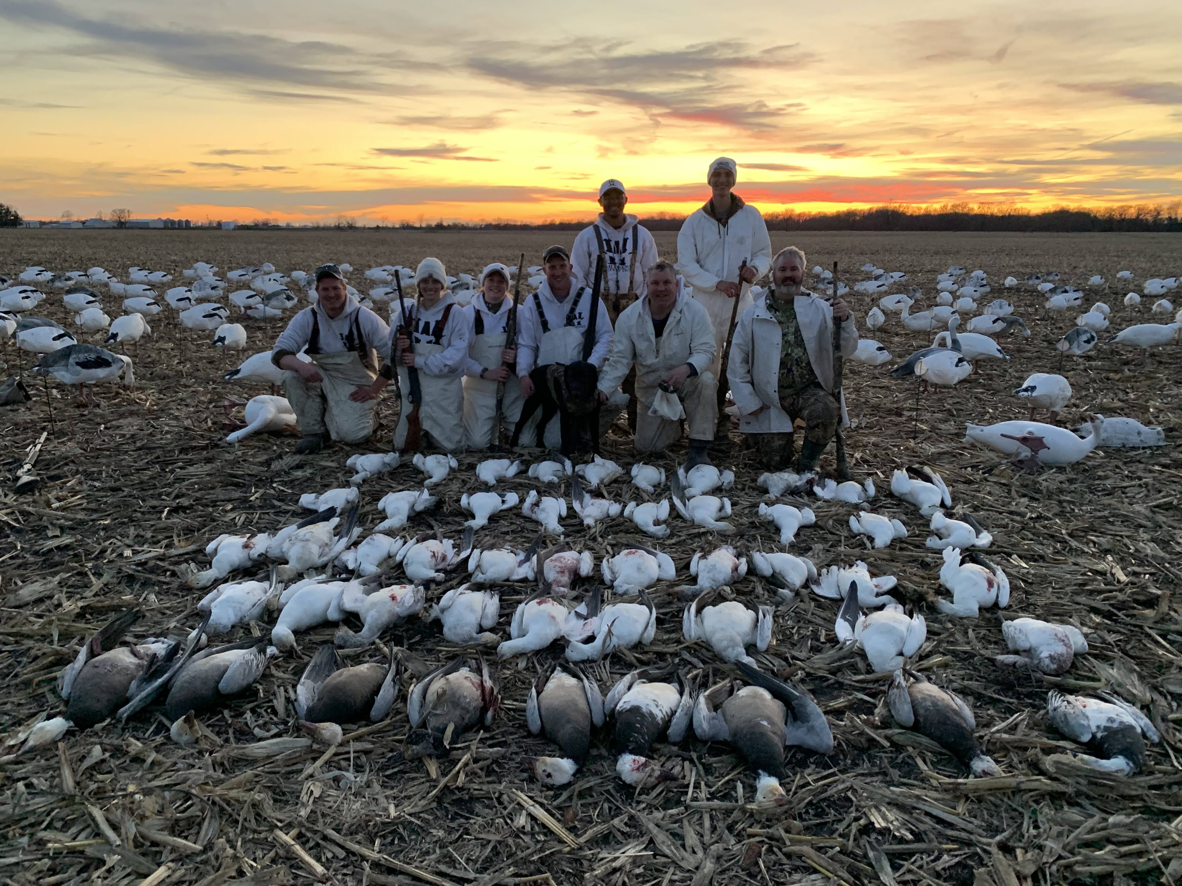 Spring Snow Goose Hunts Whiteout Outfitters 90