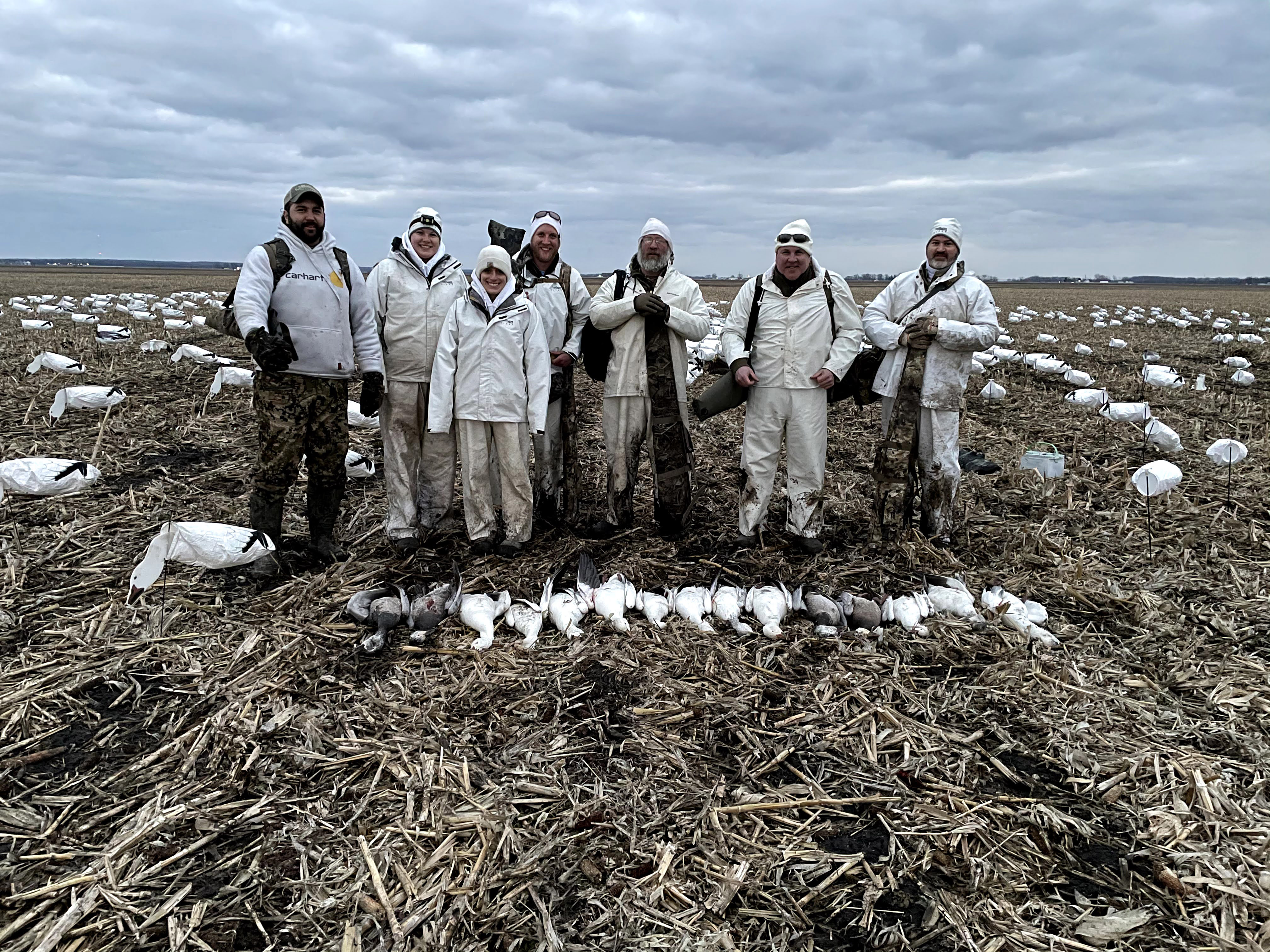 Spring Snow Goose Hunts Whiteout Outfitters 73