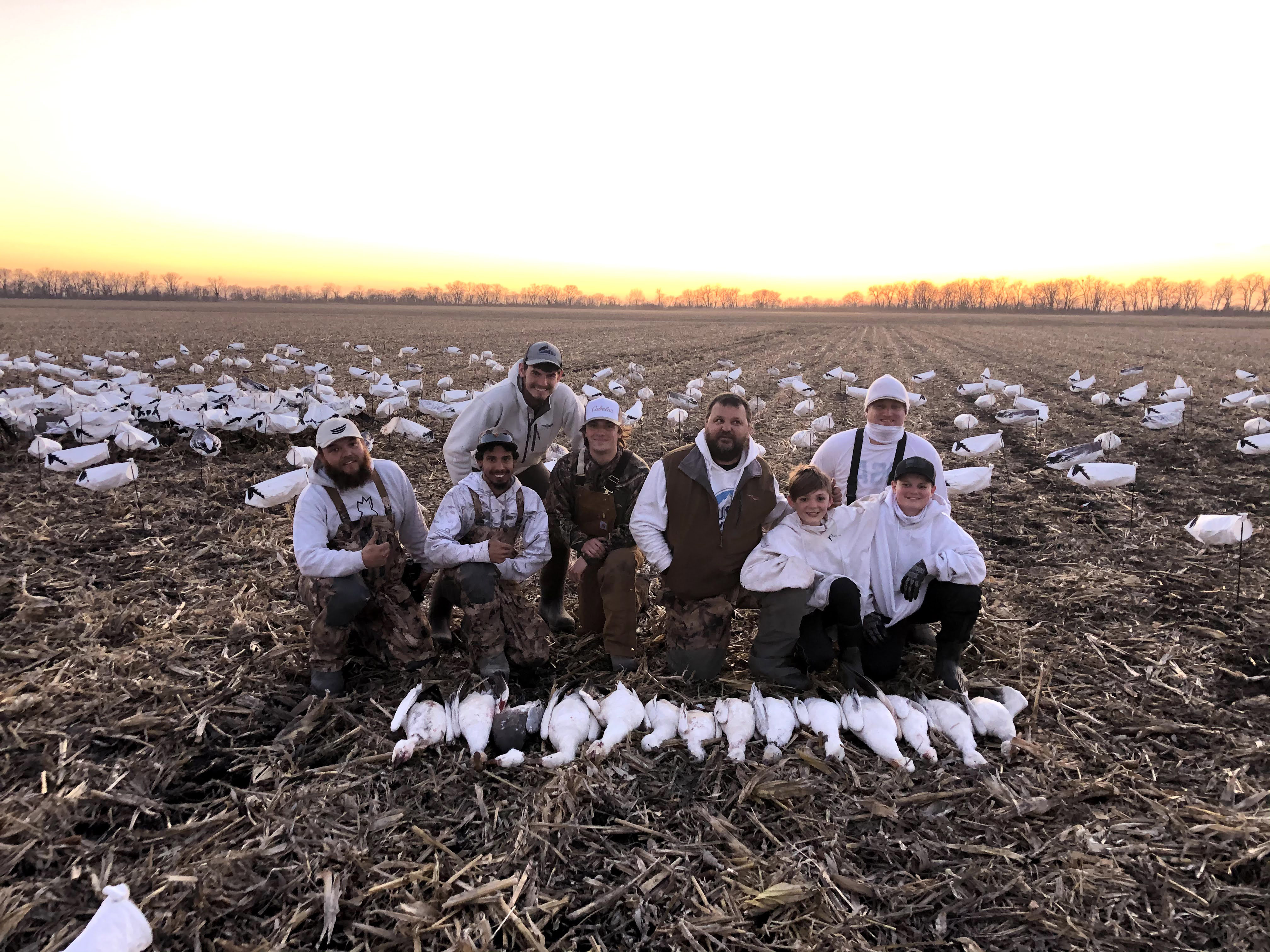 Spring Snow Goose Hunts Whiteout Outfitters 83